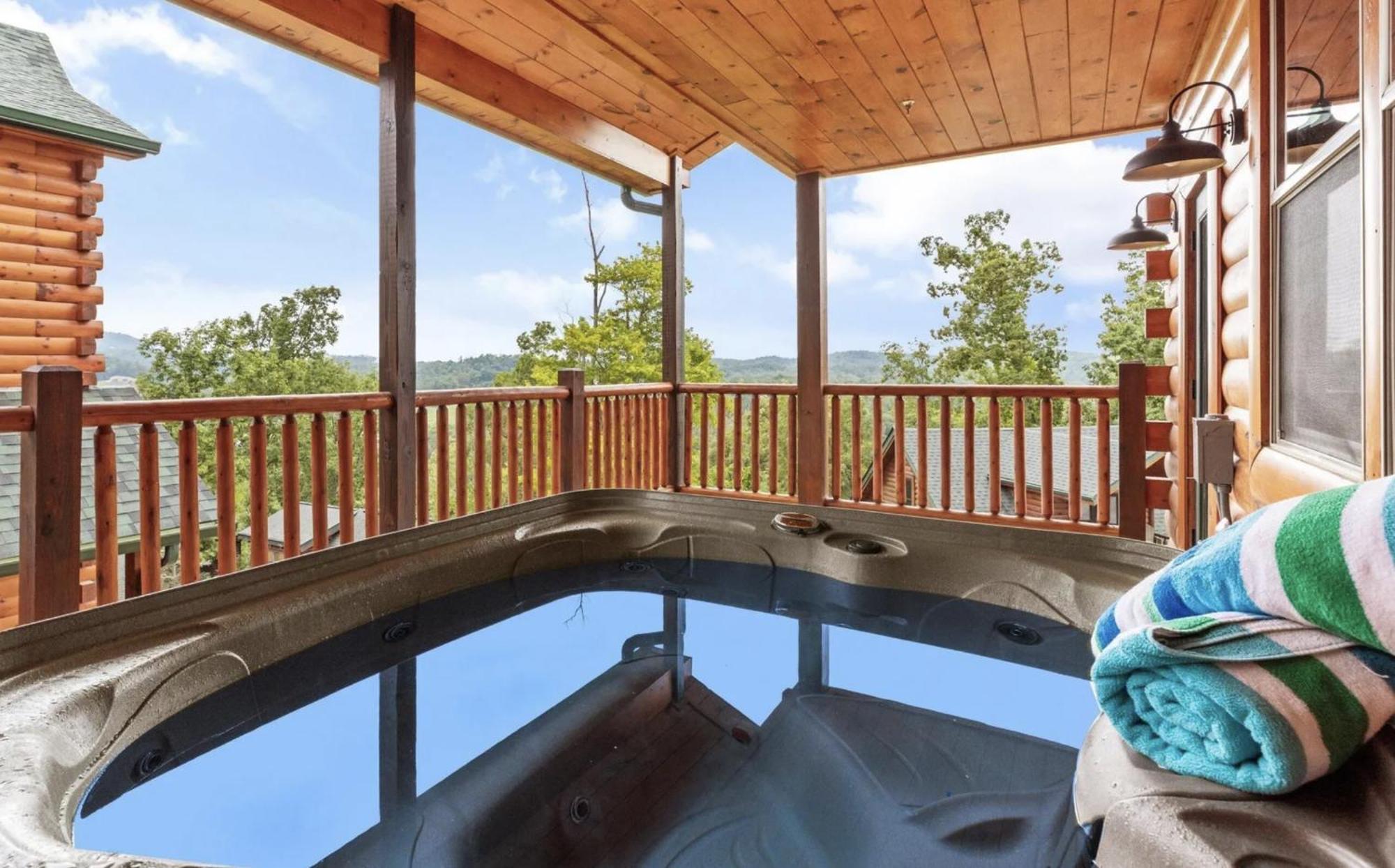 New Luxury Cabin With Indoor Pool, Hot Tub, & Theater Villa Pigeon Forge Exterior photo